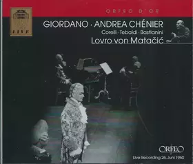 Couverture du produit · Andrea Chénier , Live Recording 26.Juni 1960