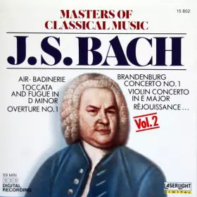 Couverture du produit · Masters Of Classical Music, Vol.2: J.S. Bach