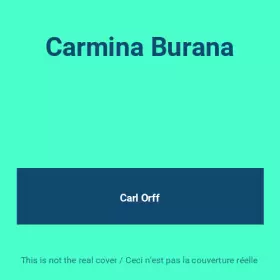 Couverture du produit · Carmina Burana