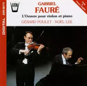 Couverture du produit · L'oeuvre Pour Violon & Piano
