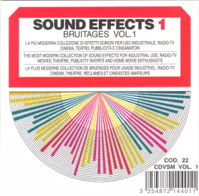 Couverture du produit · Sound Effects 1 - Bruitages Vol.1