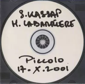 Couverture du produit · Piccolo 17.X.2001