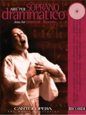 Couverture du produit · CANTOLOPERA: ARIE PER SOPRANO DRAMMATICO VOL. 1 CHANT +CD