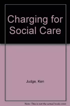 Couverture du produit · Charging for Social Care