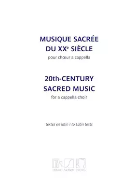Couverture du produit · 20th-Century Sacred Music pour choeur a cappella