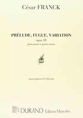 Couverture du produit · Prelude, Fugue, Variation