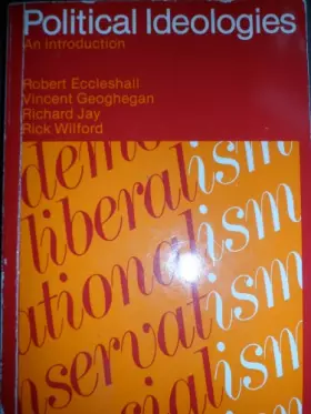 Couverture du produit · Political Ideologies: An Introduction