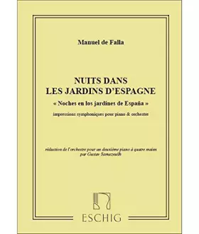 Couverture du produit · Nuits dans les jardins d'espagne piano