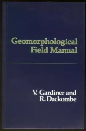 Couverture du produit · Geomorphological Field Manual