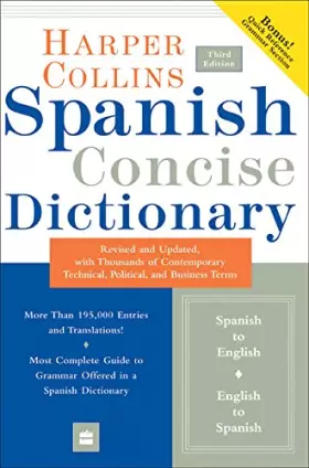 Couverture du produit · Collins Spanish Concise Dictionary, 3e