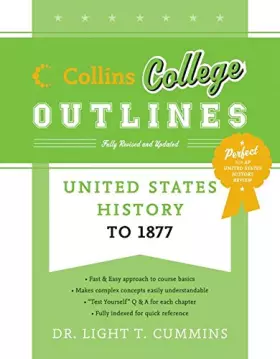 Couverture du produit · United States History to 1877