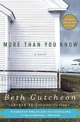 Couverture du produit · More Than You Know: A Novel