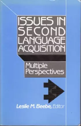 Couverture du produit · Issues in second language acquisition: Multiple perspectives