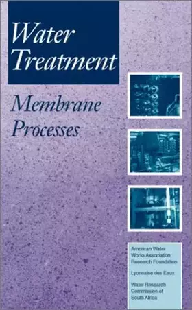 Couverture du produit · Water Treatment Membrane Processes