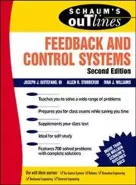 Couverture du produit · Feedback and Control Systems: Continuous (Analog) and Discrete (Digital)