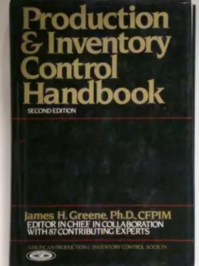 Couverture du produit · Production and Inventory Control Handbook