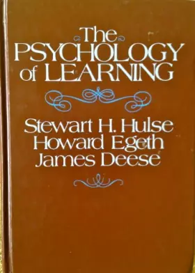 Couverture du produit · Psychology of Learning