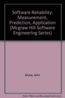 Couverture du produit · Software Reliability: Measurement, Prediction, Application