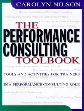 Couverture du produit · The Performance Consulting Toolbook