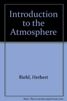 Couverture du produit · Introduction to the Atmosphere