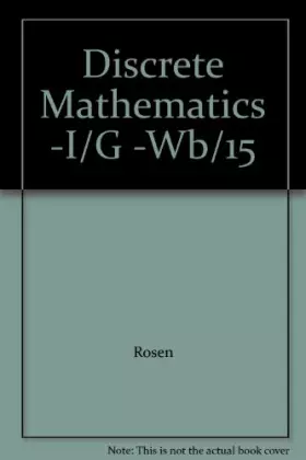 Couverture du produit · Discrete Mathematics -I/G -Wb/15