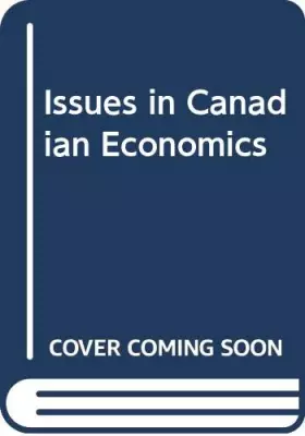 Couverture du produit · Issues in Canadian Economics