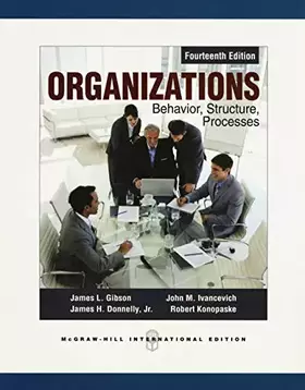 Couverture du produit · Organizations: Behavior, Structure, Proc