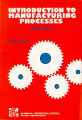 Couverture du produit · Introduction to Manufacturing Processes