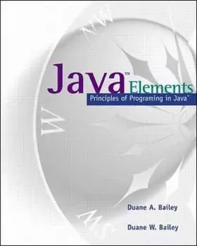 Couverture du produit · Java Elements : Principles of Programming in Java