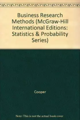 Couverture du produit · Business Research Methods