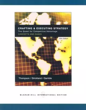 Couverture du produit · Crafting and Executive Strategy