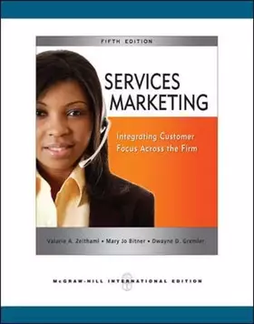 Couverture du produit · Services Marketing: 5th edition