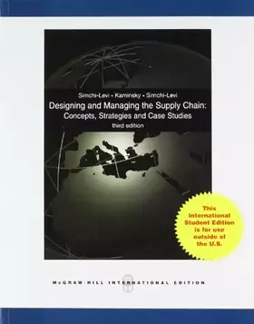 Couverture du produit · Designing and Managing the Supply Chain