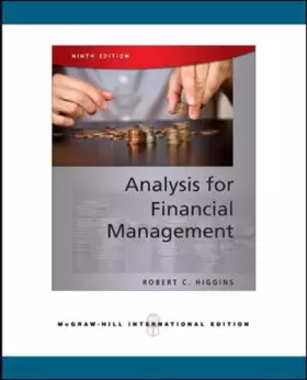 Couverture du produit · Analysis for Financial Management