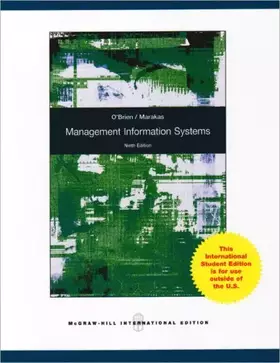 Couverture du produit · Management Information Systems.