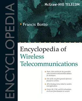 Couverture du produit · Encyclopedia of Wireless Telecommunications