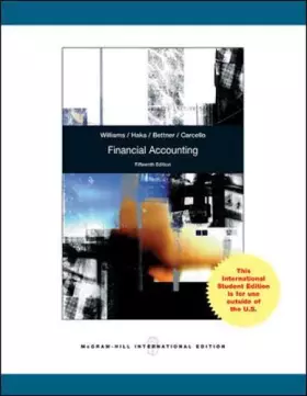 Couverture du produit · Financial Accounting