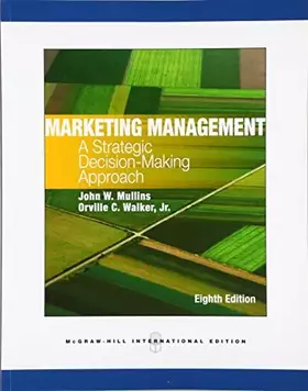 Couverture du produit · Marketing Management: A Strategic Decision-Making Approach