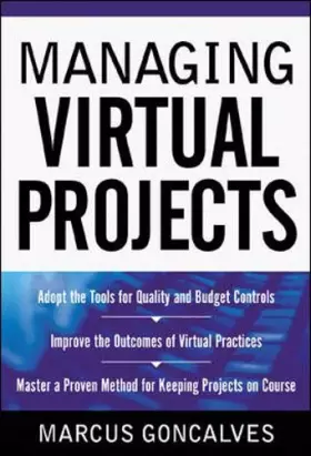 Couverture du produit · Managing Virtual Projects