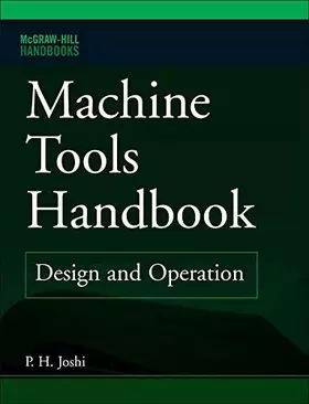 Couverture du produit · Machine Tools Handbook