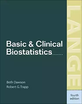 Couverture du produit · Basic & Clinical Biostatistics (LANGE Basic Science)