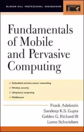 Couverture du produit · Fundamentals of Mobile and Percasive Computing