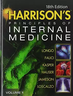 Couverture du produit · Harrison's Principles of Internal Medicine, Vol. 1