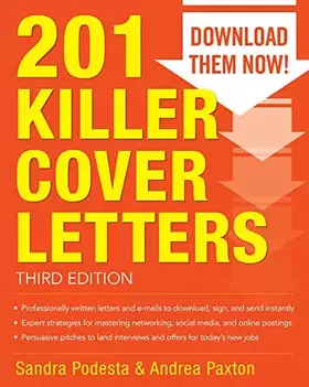 Couverture du produit · 201 Killer Cover Letters Third Edition
