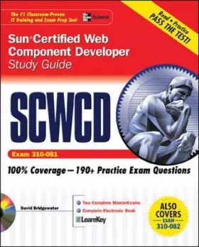 Couverture du produit · Sun Certified Web Component Developer Study Guide (Exams 310-081 & 310-082) (Oracle Press)