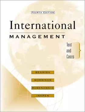 Couverture du produit · International Management: Text and Cases (Interactive Computing Series)