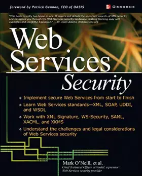 Couverture du produit · Web Services Security