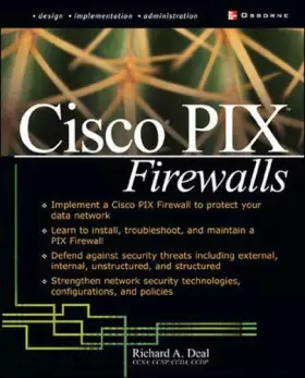 Couverture du produit · Cisco Pix Firewalls