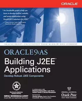 Couverture du produit · Oracle9iAS Building J2EE(tm) Applications