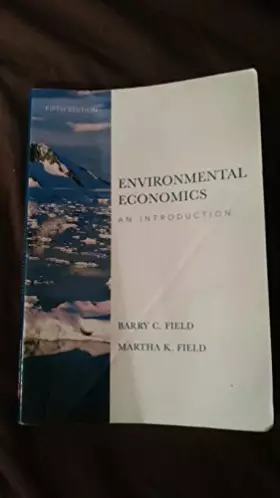 Couverture du produit · Environmental Economics